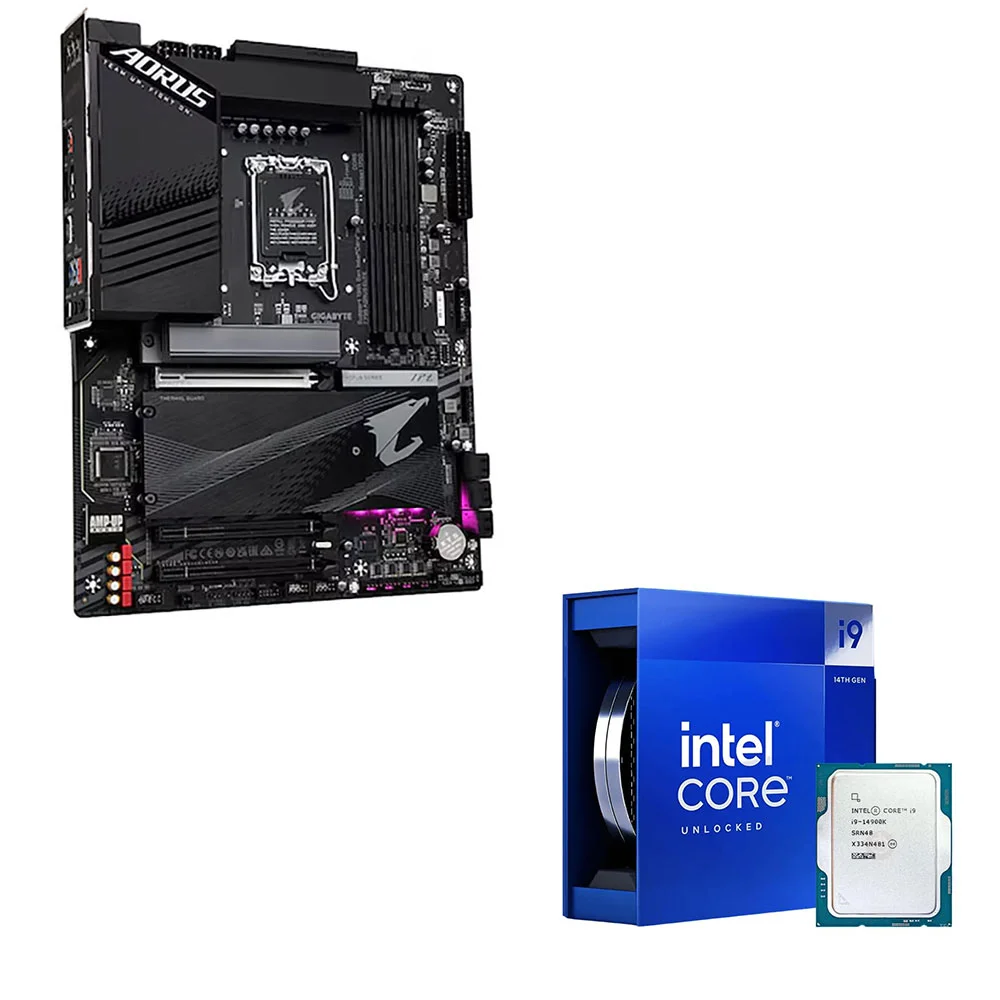 GIGABYTE Z790 AORUS ELITE 메인보드+i9-14900K