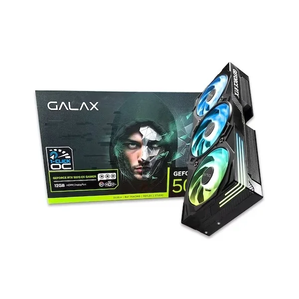 갤럭시 GALAX 지포스 RTX 5070 EX GAMER BLACK OC