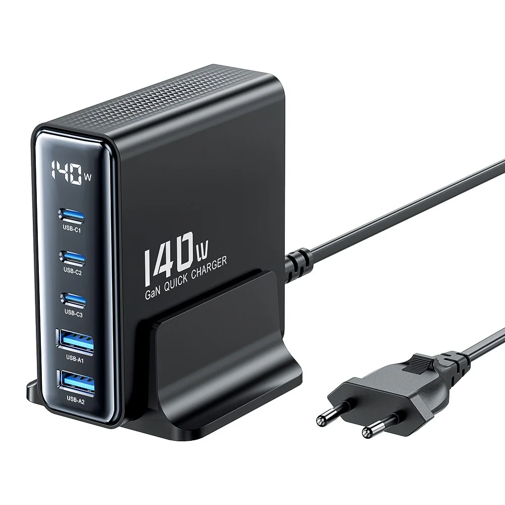 Toocki 투키 GaN 140w LED 디스플레이 3C2A 5포트 C타