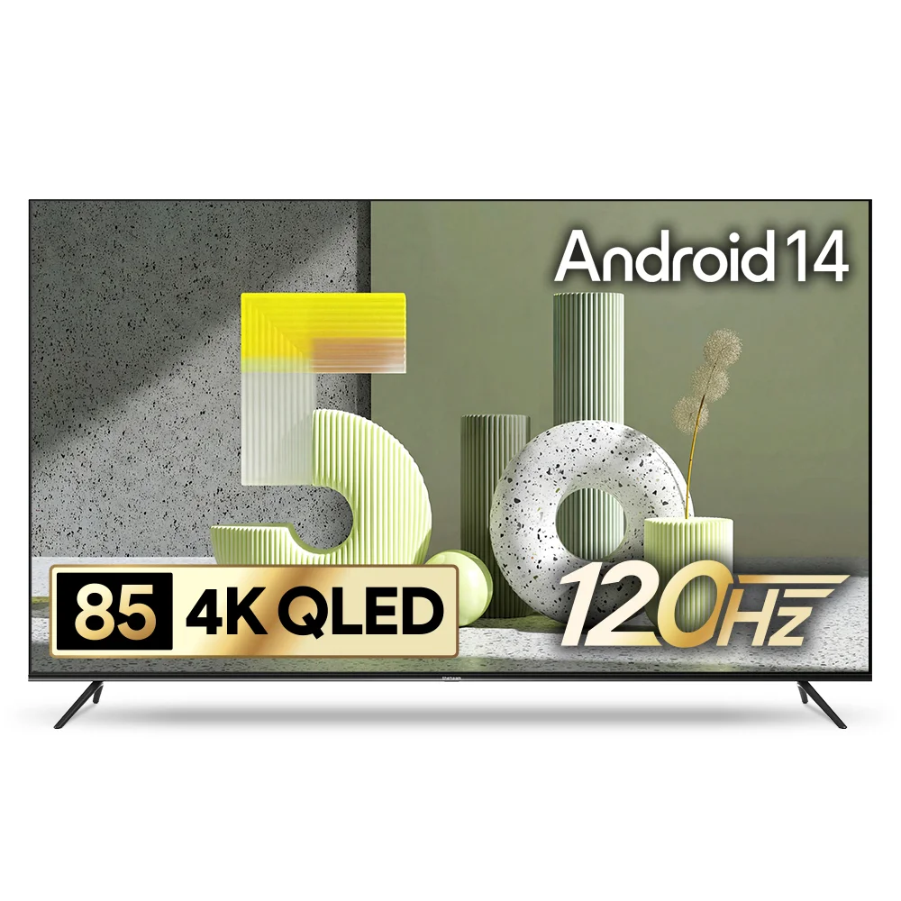 더함 CHIQ 4K UHD QLED DLG 120Hz 돌비 AI 스마트