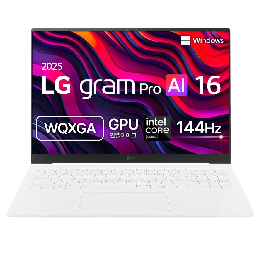 LG전자 2025 그램 프로 AI 16 코어 Ultra5, 에센스 화이트