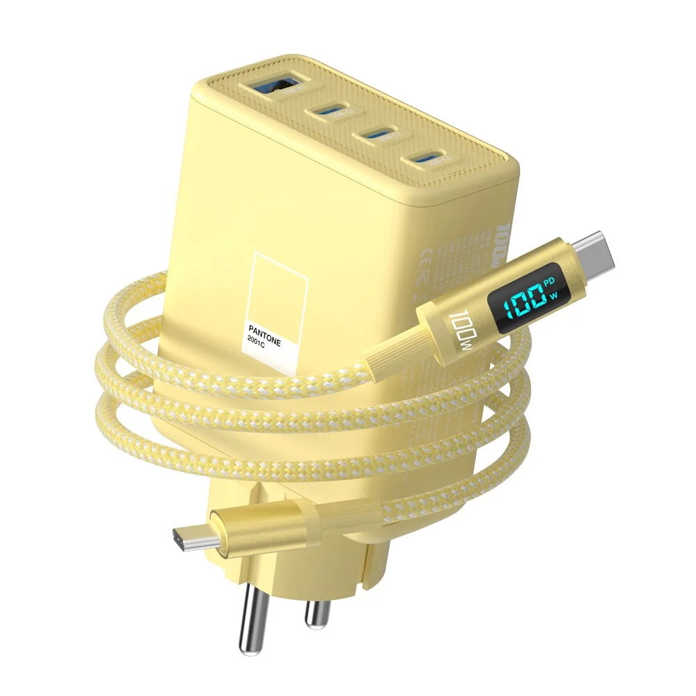 이어맥 100W GaN c타입 접지형 고속충전기 4포트 PPS PD3.0
