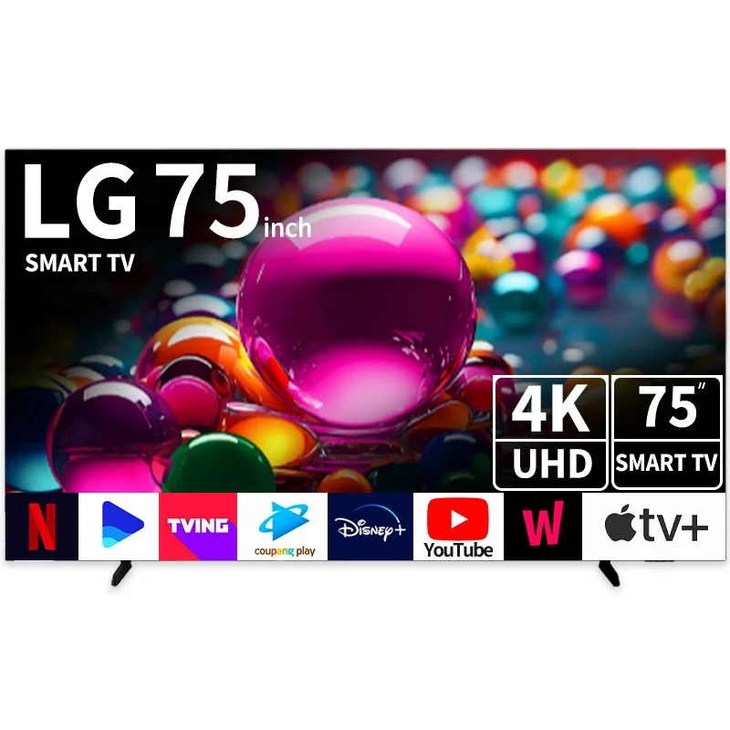 LG 75인치 TV 4K 울트라 UHD 스마트 TV 2024년형 75UT