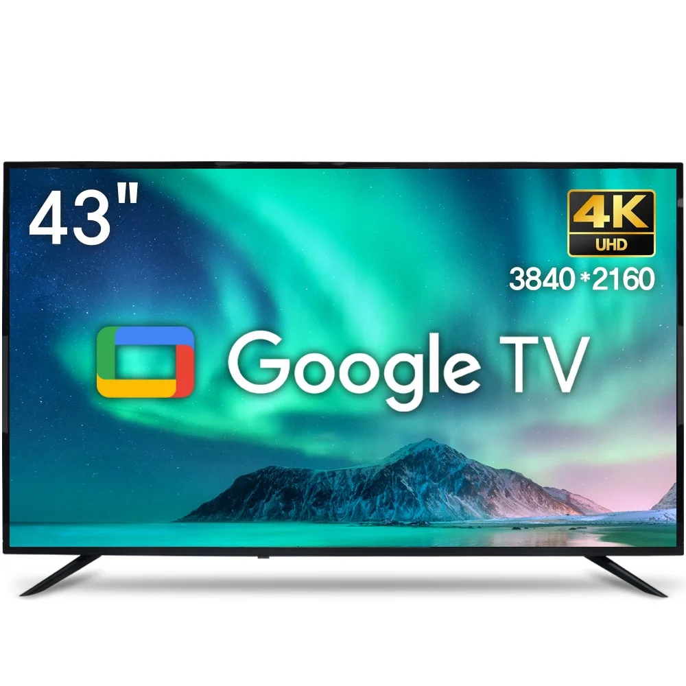위드라이프 구글 스마트 43인치4K UHD TV 최신형 고화질 안드로이드